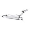 Audi TTRS MK2 2.5L - Resonated (Quieter) Racing Cat-Back Exhaust System - Uses OE Trims