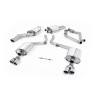 Audi S4 V6/S5 3.0 B8 Sportback - Resonated (Quieter) Cat-Back Exhaust System with Quad Polished Trims