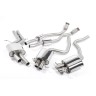 Audi RS5 B8 Coupe - Resonated (Quieter) Cat-Back Exhaust System - Uses OE Trims