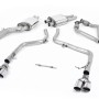 Audi S4 V6 B8/S5 B8 - Race Cat-Back Exhaust System with Quad Polished Trims