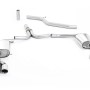 Audi A4 3.0 TDI B8/Audi A5 (Multitronic) - Cat-Back Exhaust System with GT80 Quad Outlet Trims (requires S-Line Valance)