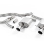 Audi A5 3.0 TDI - Cat-Back Exhaust System with Dual Outlet Polished GT100 Trims