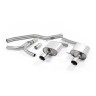 Audi A5 3.0 TDI - Cat-Back Exhaust System with Dual Outlet Polished GT100 Trims