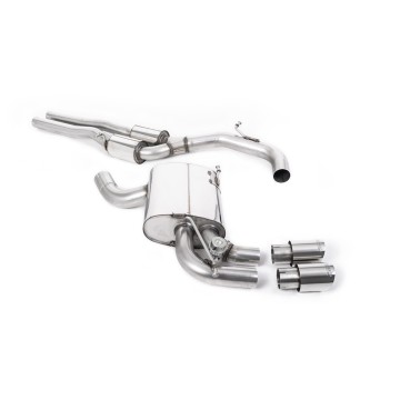 Audi RS3 8P Sportback S Tronic - Cat-Back Exhaust System with Polished Trims