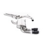 Audi RS3 8P Sportback S Tronic - Cat-Back Exhaust System with Cerakote Black Trims