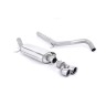 Audi A1 1.4 TFSI - Non-Resonated (Louder) Cat-Back Exhaust System with Polished Trims