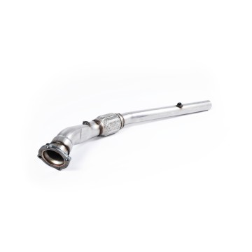 Large Bore Downpipe with Catalyst Delete (For Milltek Cat-Back) (Audi/Seat/Skoda/VW)