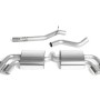 Audi TTS MK2 Quattro - Non-Resonated (Louder) Cat-Back Exhaust System with Quad Polished Trims