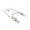 Audi S4 B6 - Non-Resonated (Louder) Cat-Back Exhaust System with GT100 Trims