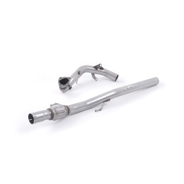 Large Bore Downpipe with Catalyst Delete (For Milltek Cat-Back) - A1/Polo GTI/Seat/Skoda 1.4 TFSI/TSI