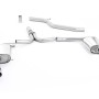Audi A4 2.0 TDI B8/A5 S-line - Cat-Back Exhaust System with Polished Dual Outlet Trims