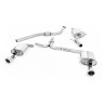 Audi A4 2.0 B8 (Tiptronic)/Audi A5 (Multitronic) S line - Cat-Back Exhaust with Dual-outlet Polished GT100 Trims