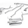 Audi A4 2.0 B7 Quattro/DTM - Non-Resonated (Louder) Cat-Back Exhaust System with GT100 Trims (For Manual Models)