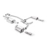 Audi A5 2.0 TFSI - Cat-Back Exhaust System with Dual Outlet Polished GT100 Trims