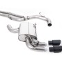 Audi RS3 8P Sportback S Tronic - Non-Resonated (Louder) Cat-Back Exhaust System with Cerakote Black Trims