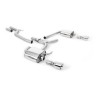 Audi A5 3.0 TDI - Cat-Back Exhaust System with Dual Outlet Polished Trims