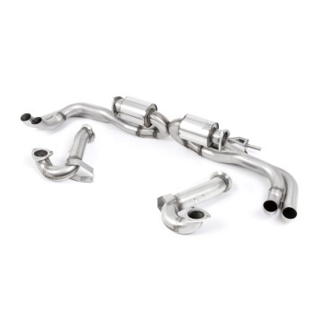 Audi R8 V10 5.2 (2009 - 2012) - Supercup Cat-Back Exhaust System - Uses OE Trims