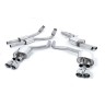 Audi S6 C7/S7 Sportback - Resonated (Quieter) Cat-Back Exhaust System with Polished Tips