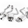 Audi RS5 B8 Coupe - Non-Resonated (Louder) Cat-Back Exhaust System - Uses OE Trims