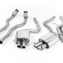 Audi RS5 B8 Coupe - Non-Resonated (Louder) Cat-Back Exhaust System (U.S Spec) - Uses OE Trims