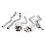 Audi RS5 B8 Coupe - Non-Resonated (Louder) Cat-Back Exhaust System (U.S Spec) - Uses OE Trims
