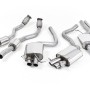 Audi RS4 B8 Avant - Resonated Cat-Back Exhaust System - Uses OE Trims
