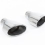 Audi S5 B8 (S tonic) - Resonated (Quieter) Cat-Back Exhaust System with Dual Polished Oval Tips