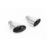 Audi S5 B8 (S tonic) - Resonated (Quieter) Cat-Back Exhaust System with Dual Polished Oval Tips