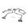 Audi S4 V6/S5 3.0 B8.5 Sportback - Cat-Back Race (Louder) Exhaust System with Quad Outlet Polished Trims