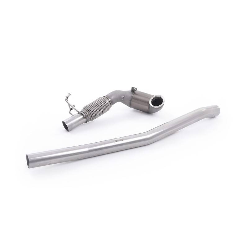 Large Bore Downpipe with Hi-Flow Sports Catalyst (For Milltek Cat-Back) (Audi/VW)