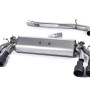Audi S3 8V.2 - Non-Resonated (Louder) Cat-Back Exhaust System with Quad Round Cerakote Black Trims