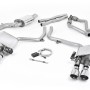 Audi S4 V6/S5 3.0 B8.5 - Valved & Resonated (Quieter) Cat-Back Exhaust System with Polished Trims