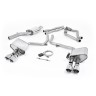 Audi S4 V6/S5 3.0 B8.5 - Valved & Resonated (Quieter) Cat-Back Exhaust System with Polished Trims