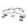 Audi S4 V6/S5 3.0 B8.5 - Valved & Resonated (Quieter) Cat-Back Exhaust System with Titanium Trims