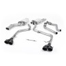 Audi S5 B8.5 Coupe/Cabriolet - Non-Resonated (Louder) Cat-Back Exhaust System with Quad Black Velvet Trims