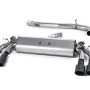 Audi S3 8V.2 Sportback - Non-Resonated (Louder) Cat-Back Exhaust System with Quad Oval Cerakote Black Trims