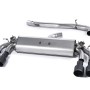 Audi S3 8V.2 Sportback - Non-Resonated (Louder) Cat-Back Exhaust System with Quad Round Cerakote Black Trims