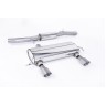 Audi TT MK1 225 Quattro - Resonated (Quieter) Cat-Back Race Exhaust System with Titanium GT100 Trims (For the 225 Model Only)