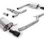 Audi A5 3.0 TDI - Cat-Back Exhaust System with Dual Outlet Cerakote Black GT100 Trims