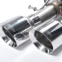 Audi S8 D4 Quattro - Resonated (Quieter) Cat-Back Exhaust System with Polished Trims