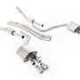 Audi S8 D4 Quattro - Non-Resonated Cat-Back Exhaust System