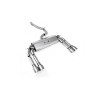 Audi S3 8V.2 - Non-Resonated (Louder) Cat-Back Exhaust System with Quad Round Titanium Trims