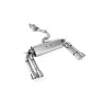 Audi S3 8V/V.2 - Resonated (Quieter) Cat-Back Exhaust System with Quad Round Polished Trims