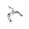 Audi S3 8V/V.2 - Resonated (Quieter) Cat-Back Exhaust System with Quad Round Titanium Trims