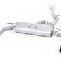 Audi A3 2.0 TFSI 8V (US only) - Non-Resonated (Louder) Cat-Back Exhaust System with Cerakote Black Trims