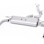 Audi A3 2.0 TFSI 8V (US only) - Non-Resonated (Louder) Cat-Back Exhaust System with Polished Trims