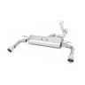 Audi A3 2.0 TFSI 8V (US only) - Non-Resonated (Louder) Cat-Back Exhaust System with Polished Trims