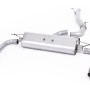 Audi A3 2.0 TFSI 8V (US only) - Non-Resonated (Louder) Cat-Back Exhaust System with Titanium Trims