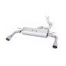 Audi A3 2.0 TFSI 8V (US only) - Non-Resonated (Louder) Cat-Back Exhaust System with Titanium Trims