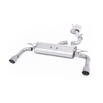 Audi A3 2.0 TFSI 8V (US only) - Resonated (Quieter) Cat-Back Exhaust System with Titanium Tips